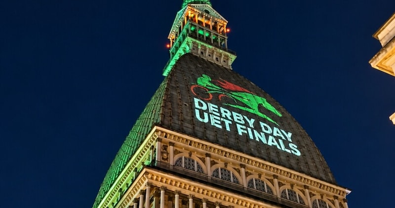 Torino capitale europea del trotto: La Mole si illumina per il Derby Day e le UET Finals