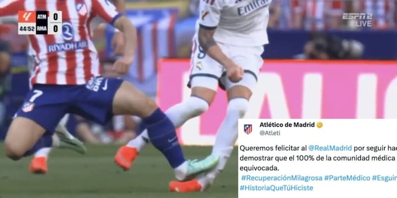 L’Atletico Madrid attacca il Real Madrid per il caso Valverde: "Complimenti"