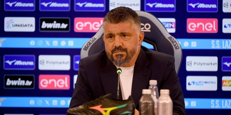 Gattuso vola basso: "Monza tutt'altro che facile". Su Pellegrini: "Per me è un giocatore della Lazio"