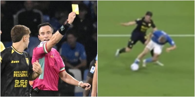 Moviola Napoli-Frosinone: Feliciani, rigore sotto soglia ma c’è contatto