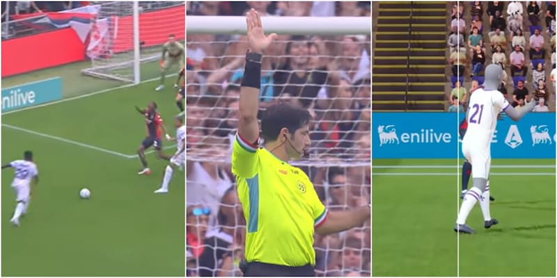 Moviola Genoa-Fiorentina: fuorigioco di Beto sul gol di Gnonto