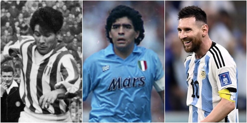 Sivori, Maradona e Messi: ufficio sinistri