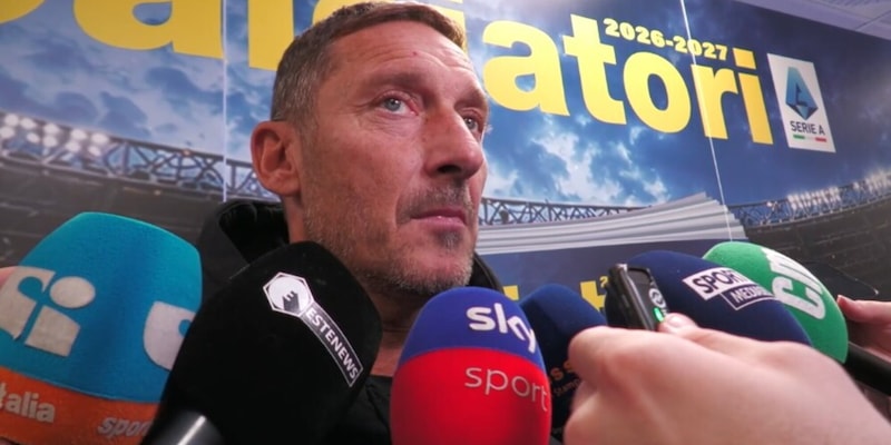 Totti: "Il top player della Roma è Gasperini. Il match con il Real? Ho trovato i biglietti..."