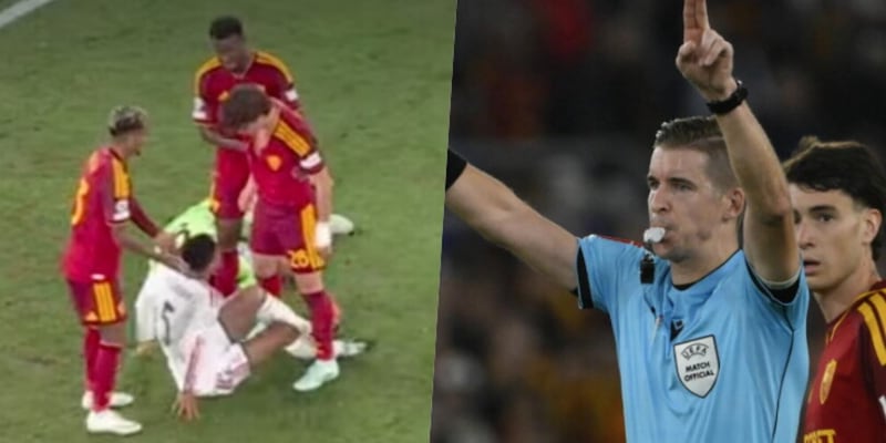 Letexier capisce poco sui fuorigioco, Bellingham tocca Mancini ma...: la moviola di Roma-Real Madrid: