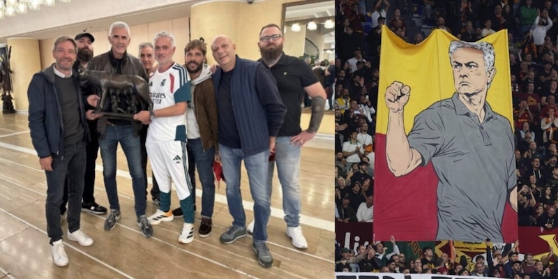 Retroscena Roma-Real: l'incontro con Mourinho, il regalo e la lettera della Curva Sud