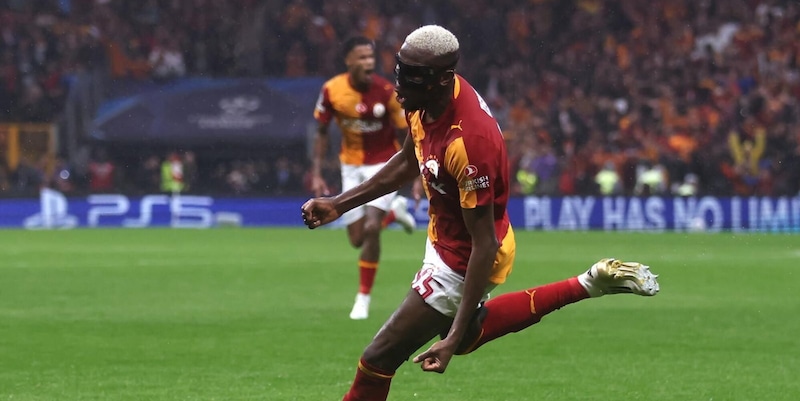 Champions League, il Galatasaray di Osimhen affonda il Lilla di Davide Ancelotti