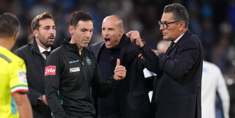 Allegri e l'attacco alla Roma: la furia negli spogliatoi, cosa può succedere con la Procura e la reazione di Gasperini