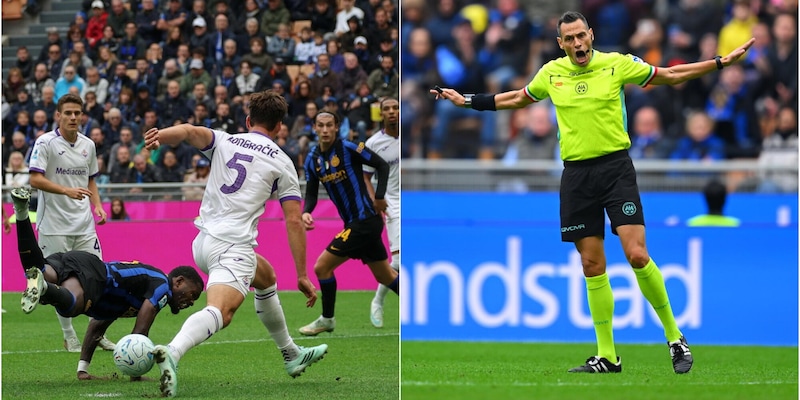 Moviola Inter-Fiorentina: altro che "soglia alta", rigore anche su Thuram
