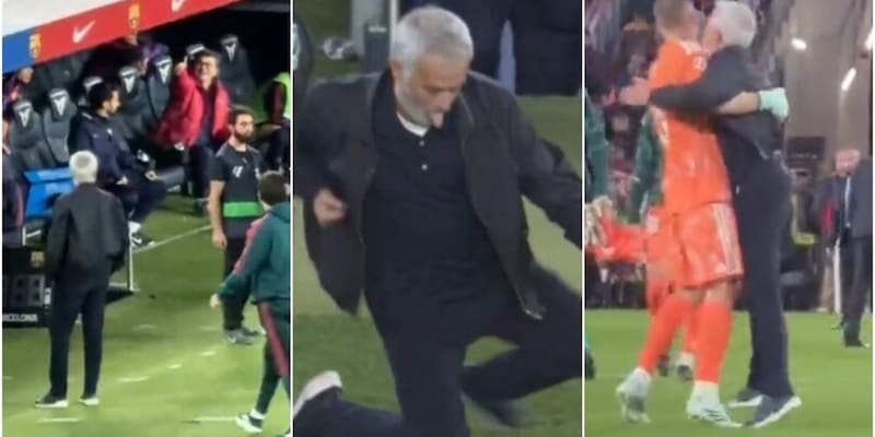 La linguaccia di Mourinho, lo sguardo fisso sulla panchina del Barça e la stampa impazzita: la Spagna ai piedi di José