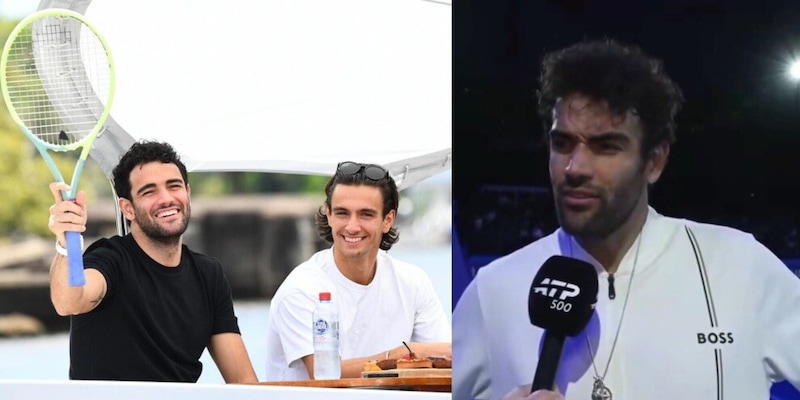 Berrettini imbarazzato e infastidito dalla domanda su Musetti: i due non sono davvero più amici?