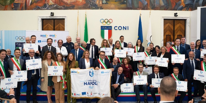 ACES, lo sport unisce l'Italia: al CONI premiati i territori che rappresentano oltre 10 milioni di cittadini
