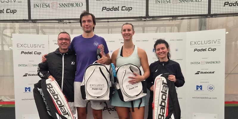 Exclusive Padel Cup, a Trani doppietta di Martin Materassi: titolo nel maschile e nel misto in coppia con Valentina, la figlia di Andrea Silenzi