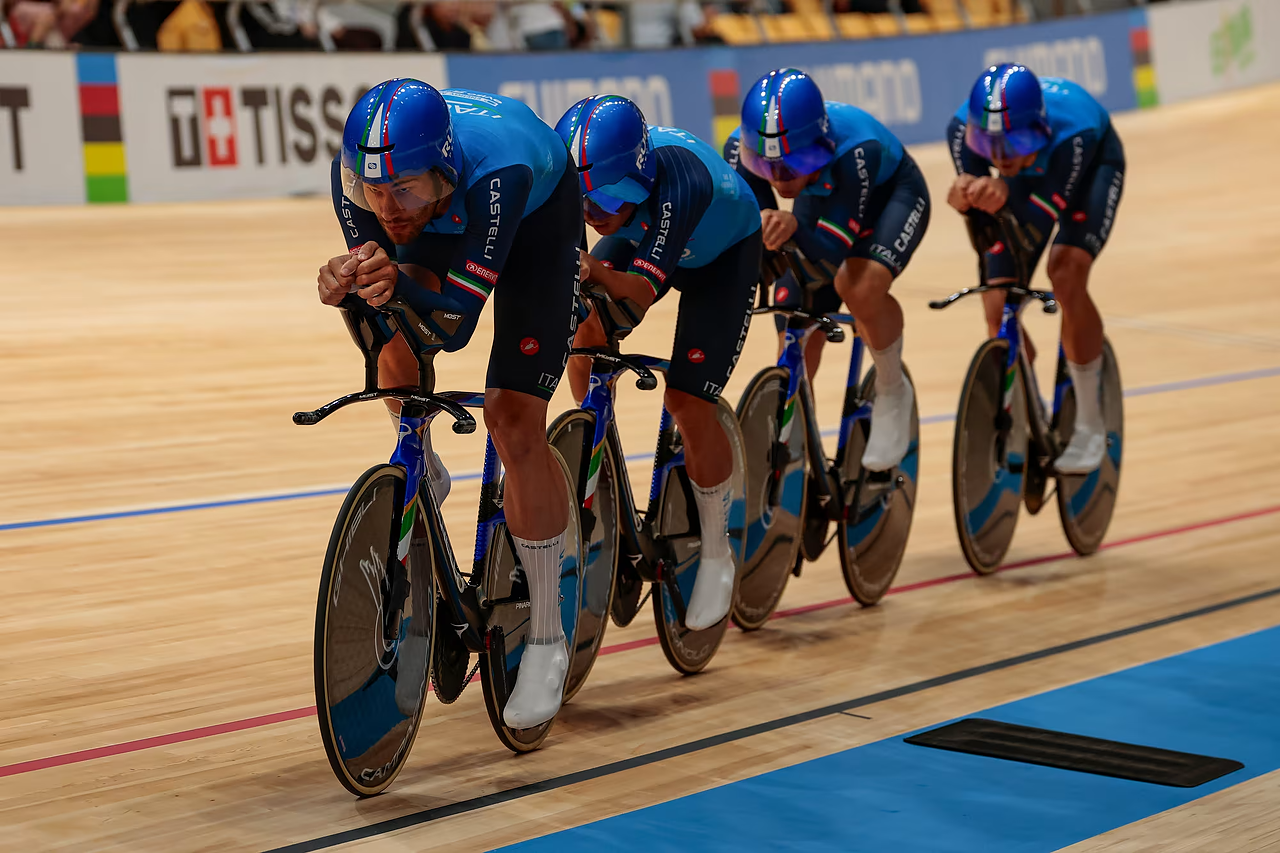 Mondiali su pista: un morbido argento per il quartetto maschile, la Danimarca resta d’oro