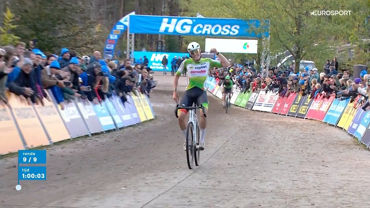 Colpo di Joran Wyseure al HG Cross di Heerderstrand