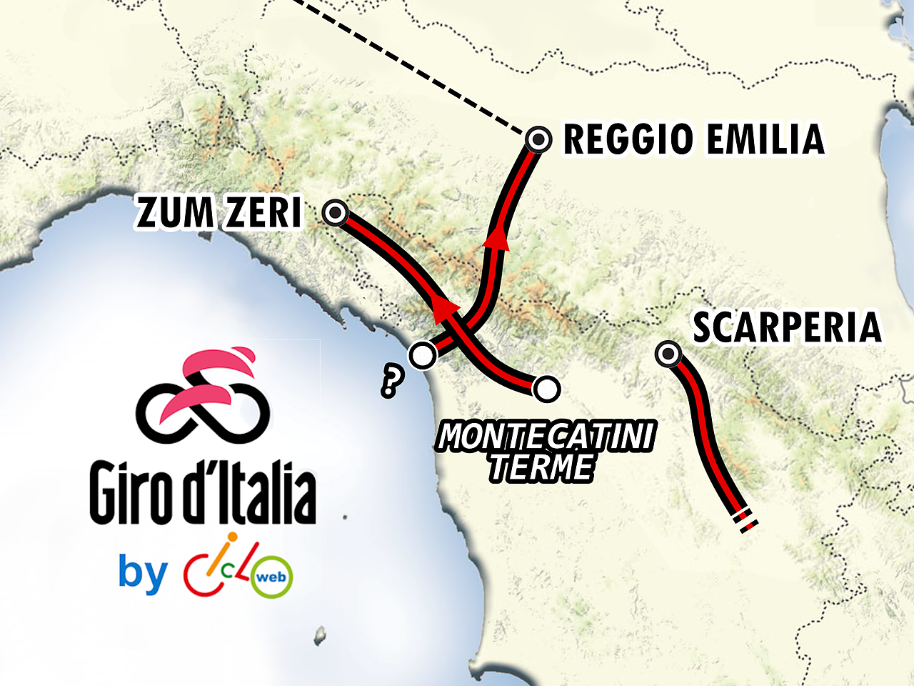 Giro d'Italia 2027: Zum Zeri debutta nel grande ciclismo