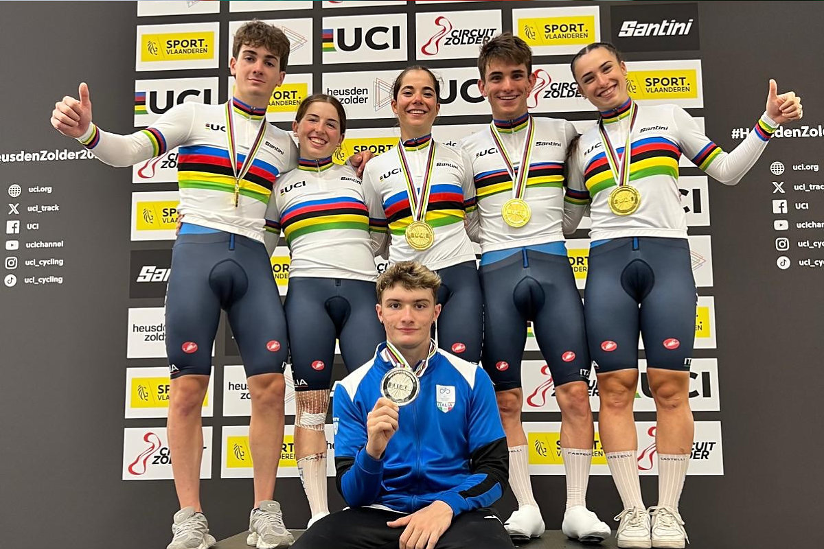 Mondiali su pista juniores: doppio oro nelle Madison, l'Italia chiude con 8 ori e 16 medaglie