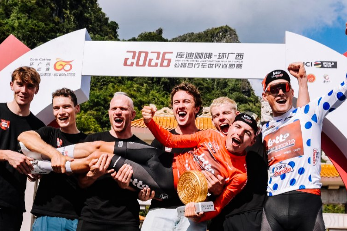 Jarno Widar e gli ultimi vincitori della stagione World Tour
