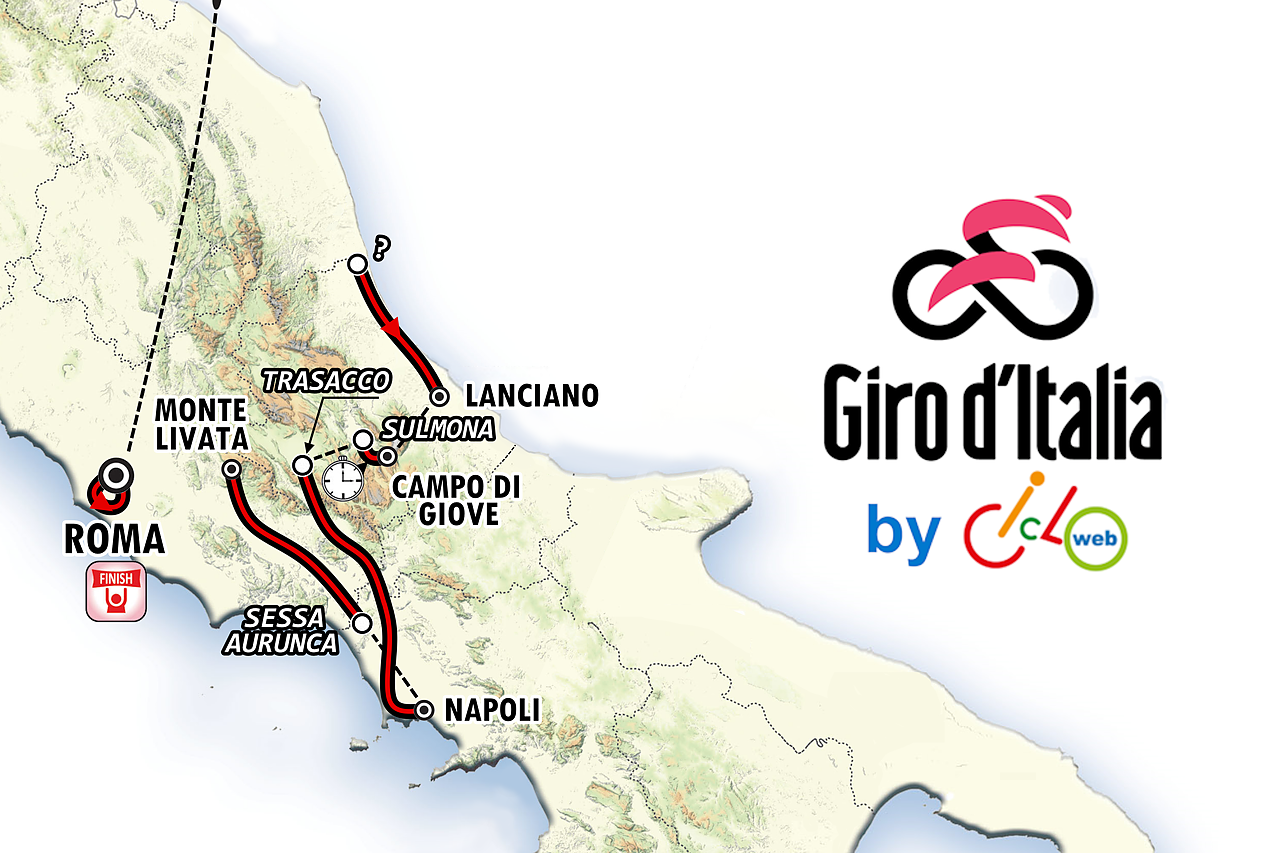Giro d'Italia 2027: spunta una cronoscalata in Abruzzo