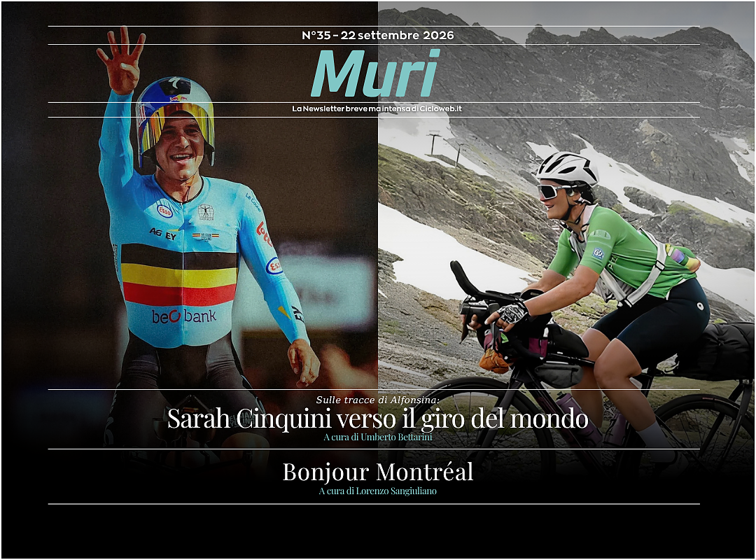 È online Muri #35: Energie globali. Da Sarah Cinquini a Remco Evenepoel