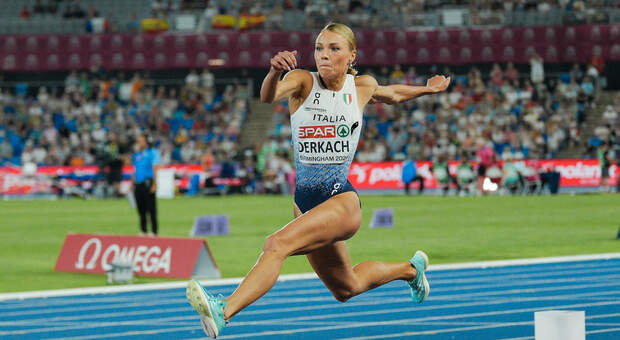 Europei di atletica, terzo oro azzurro con Dariya Derkach nel salto triplo