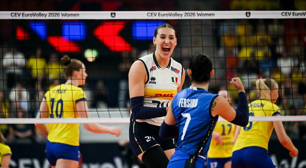 Eurovolley a Göteborg, l'Italia di Velasco schianta anche la Svezia
