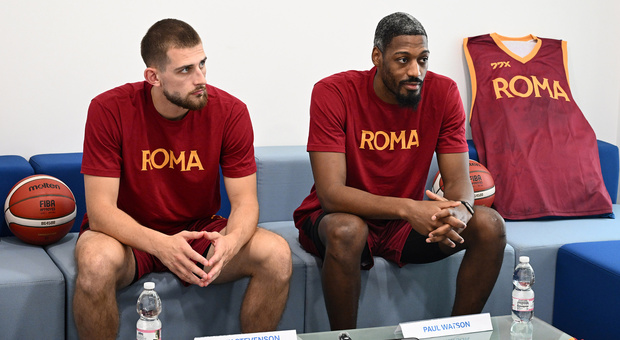 Bc Roma, Stevenson e Watson si presentano: «Entusiasti di far parte di questo progetto»