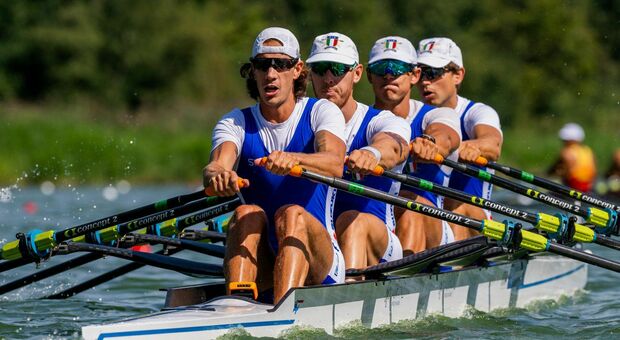 Canottaggio, il 4 di coppia vince la semifinale mondiale