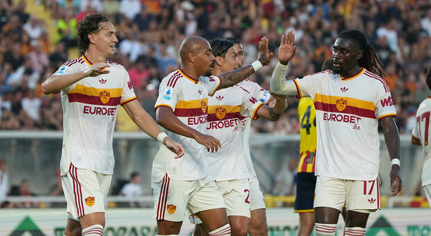 Lecce-Roma 0-4, le pagelle: Malen (8) incontenibile, Rodrigo Mora (7) primo gol in Serie A, Dybala (6,5) fa girare la squadra
