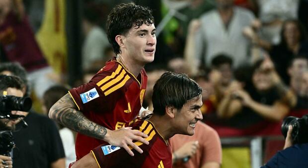 Roma-Atalanta 2-1, le pagelle: Soulé (7,5) l'uomo della rimonta, Hermoso (7) decisivo, Ederson (7) illude Sarri, Rodrigo Mora (6,5) ha qualità