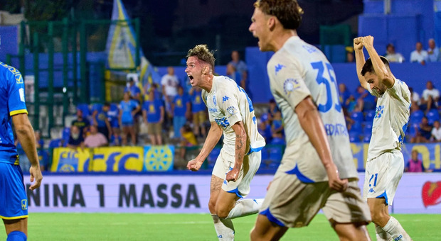 Serie B, l'Empoli vince il derby a Carrara. Pagliuca raggiante, Cioffi già in discussione