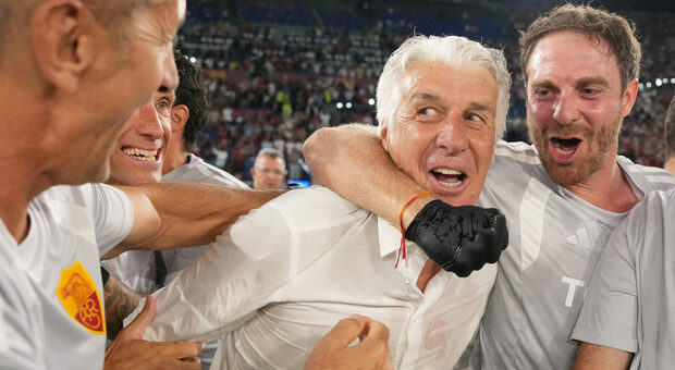 Roma-Atalanta, Gasperini: «Vincere così è un segnale. Sarebbe stato difficile raccontare una sconfitta oggi»