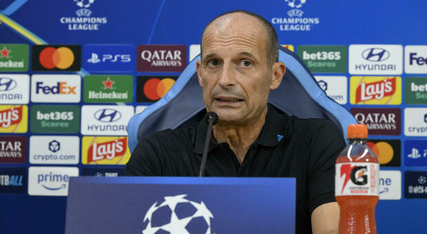 Napoli, Allegri: «Dobbiamo avere l'ambizione di fare una grande competizione. L'Arsenal è favorito, ma noi ci proveremo»