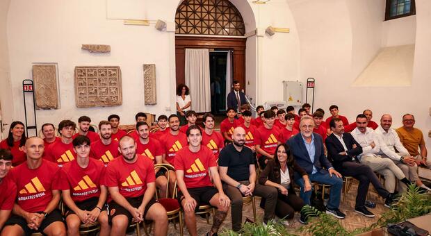 La Roma 1927 Futsal ricevuta il Campidoglio. Esordio in traferta il 18 settembre contro L84 Torino.
