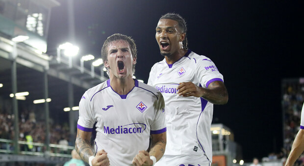 Venezia-Fiorentina 2-4, show di Mastantuono: l'argentino cala il tris e trascina i viola