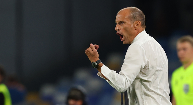 Napoli, Allegri: «Zero chiacchiere, domani dobbiamo battere il Bologna»