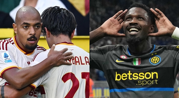 Roma e Inter prime a punteggio pieno (e sabato si affrontano all'Olimpico). Quando giocano e i numeri delle due capolista