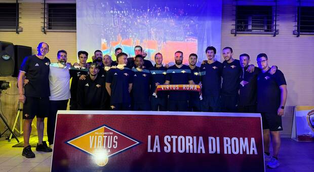 La Virtus Roma 1960 abbraccia i suoi tifosi. Pasqualini: "Siamo la squadra della capitale, puntiamo in alto"