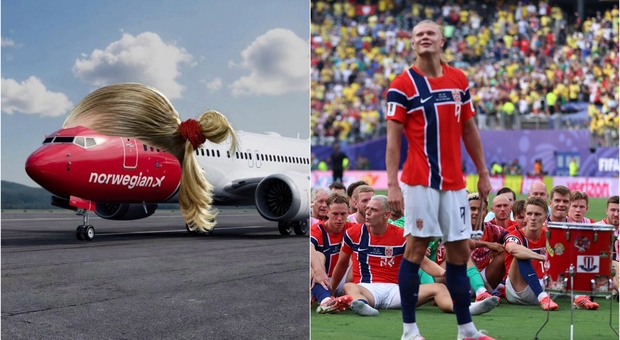 Haaland fa causa alla compagnia aerea Norwegian Air Shuttle per la campagna pubblicitaria sulla coda di cavallo durante i Mondiali 2026