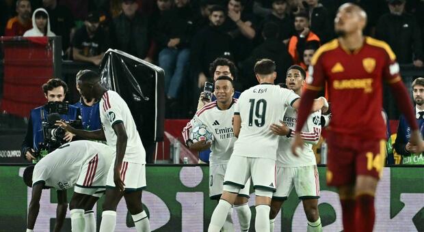 Roma-Real Madrid 3-4, le pagelle: Malen (7,5) sontuoso, Soulé (7) da applausi, Endrick e Espì (7) ingressi decisivi, Vinicius (4,5) assente