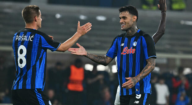Atalanta-Pafos 3-1, pagelle: Raspadori (7) segna e si infortuna, Scamacca (6,5) decisivo, Elmas (6,5) da record