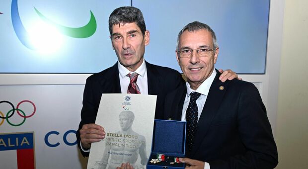 Roma, Stella d'oro al Merito sportivo al presidente Fispes Mariano Salvatore