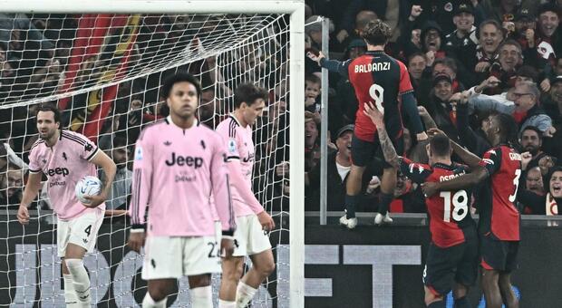 Genoa-Juventus 2-0, le pagelle: Baldanzi (7,5) incide, Ehizibue (7) primo gol col Grifone, Kalulu e Bremer (4,5)