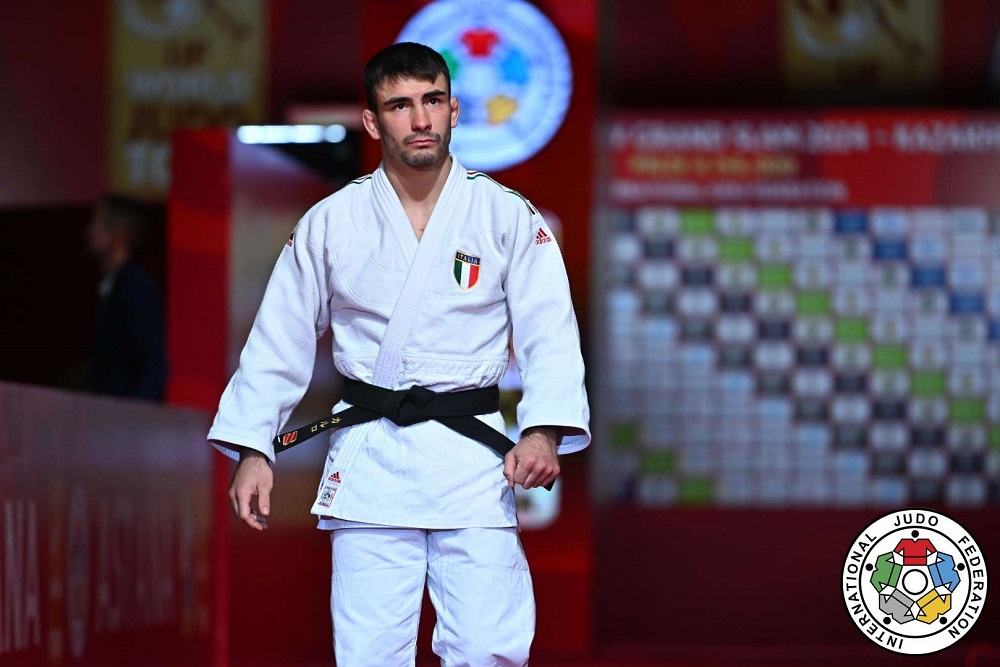 Judo, Andrea Carlino eliminato all’esordio nei -60 kg dei Mondiali di Baku