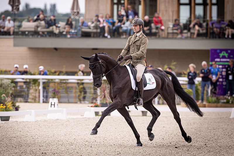 Equitazione: la prima giornata del completo vede un’Italia spenta ai Mondiali. Male il dressage azzurro