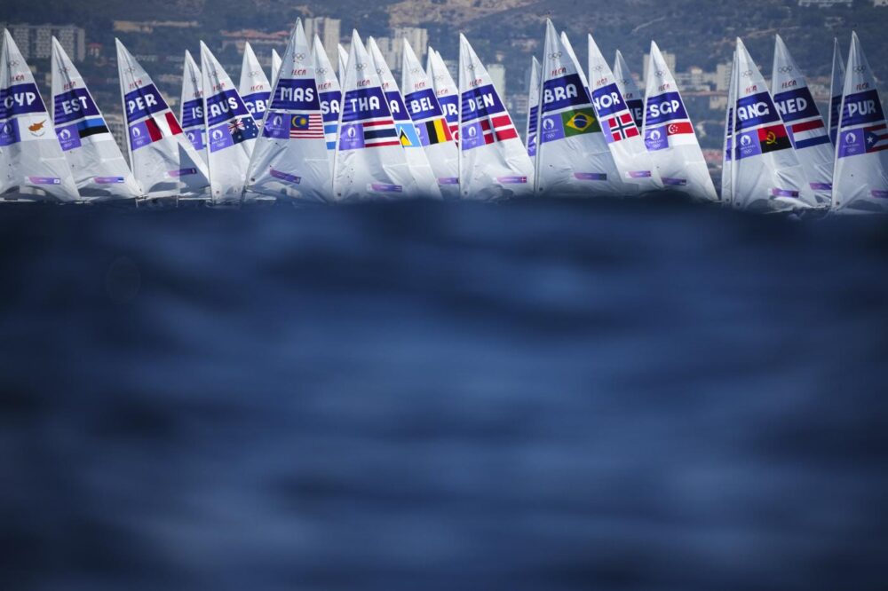 Vela, Attilio Borio in grande spolvero nella prima giornata dei Mondiali ILCA 7