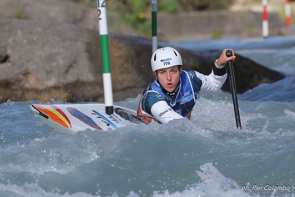 Canoa slalom, Marta Bertoncelli conquista il podio nella canadese in Coppa del Mondo a Vaires-sur-Marne