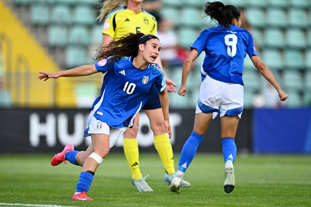 Calcio femminile, Italia travolgente all’esordio contro il Kosovo nei Giochi del Mediterraneo