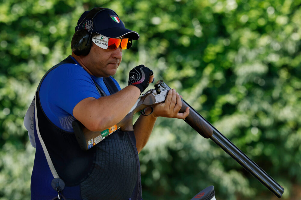 Tiro a volo, Massimo Fabbrizi al comando dopo le prime due serie delle qualificazioni del trap agli Europei