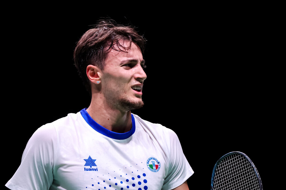 Badminton, Giovanni Toti esce ai sedicesimi dei Mondiali. L’Italia saluta la rassegna iridata