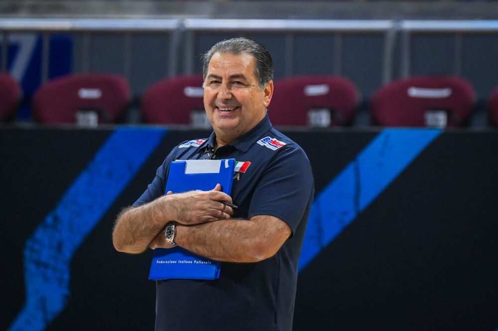 Fefè De Giorgi: “Michieletto sta bene, sarà graduale. Obiettivo medaglie: Europei più difficili dei Mondiali”